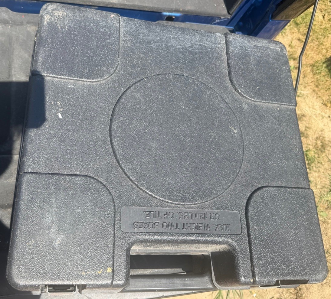 Crain Tile Cutter Model A MPN 001 with Carrying Case Professional Tool