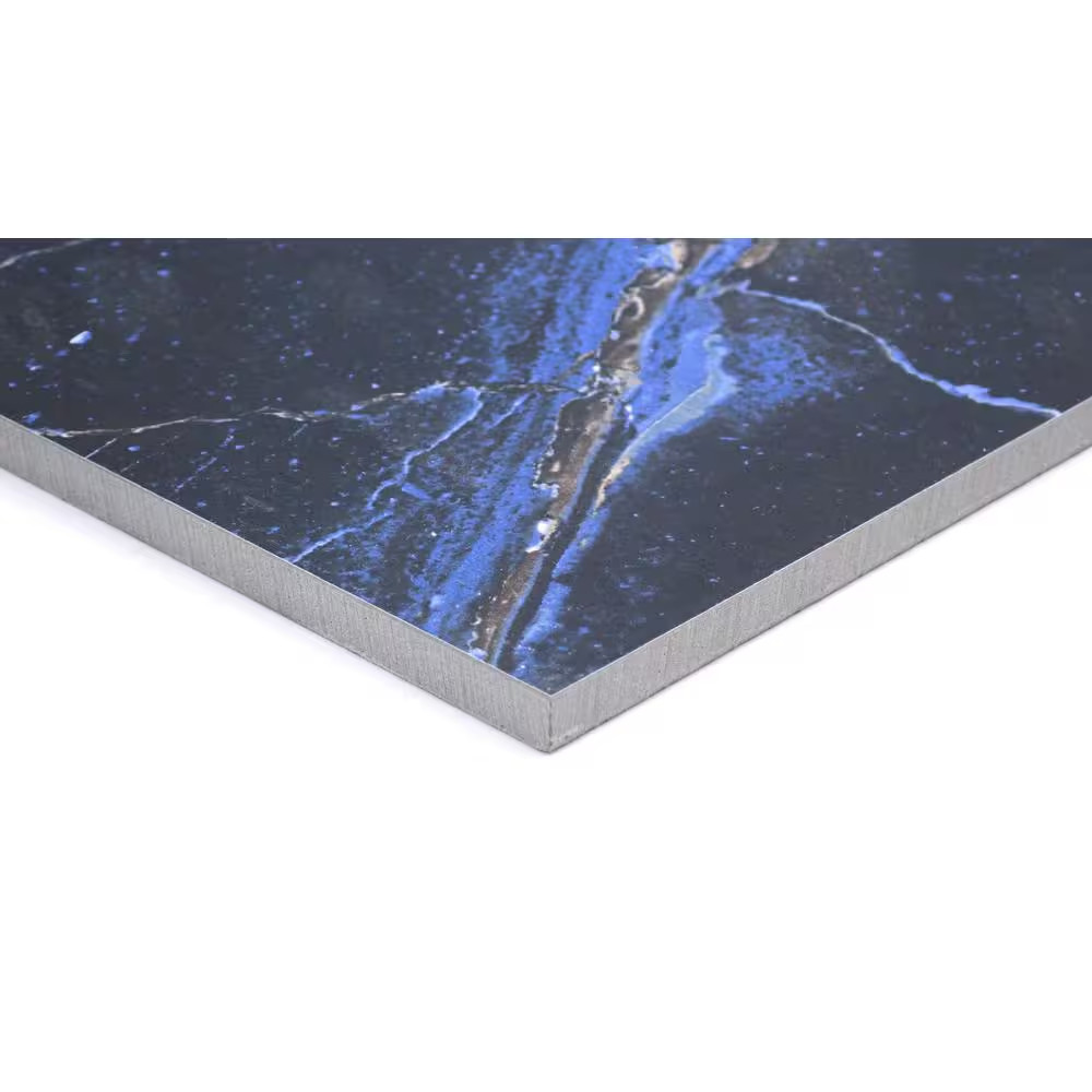 Parkview Blue 11.81 In. X 23.62 In. Matte Porcelain Field Tile