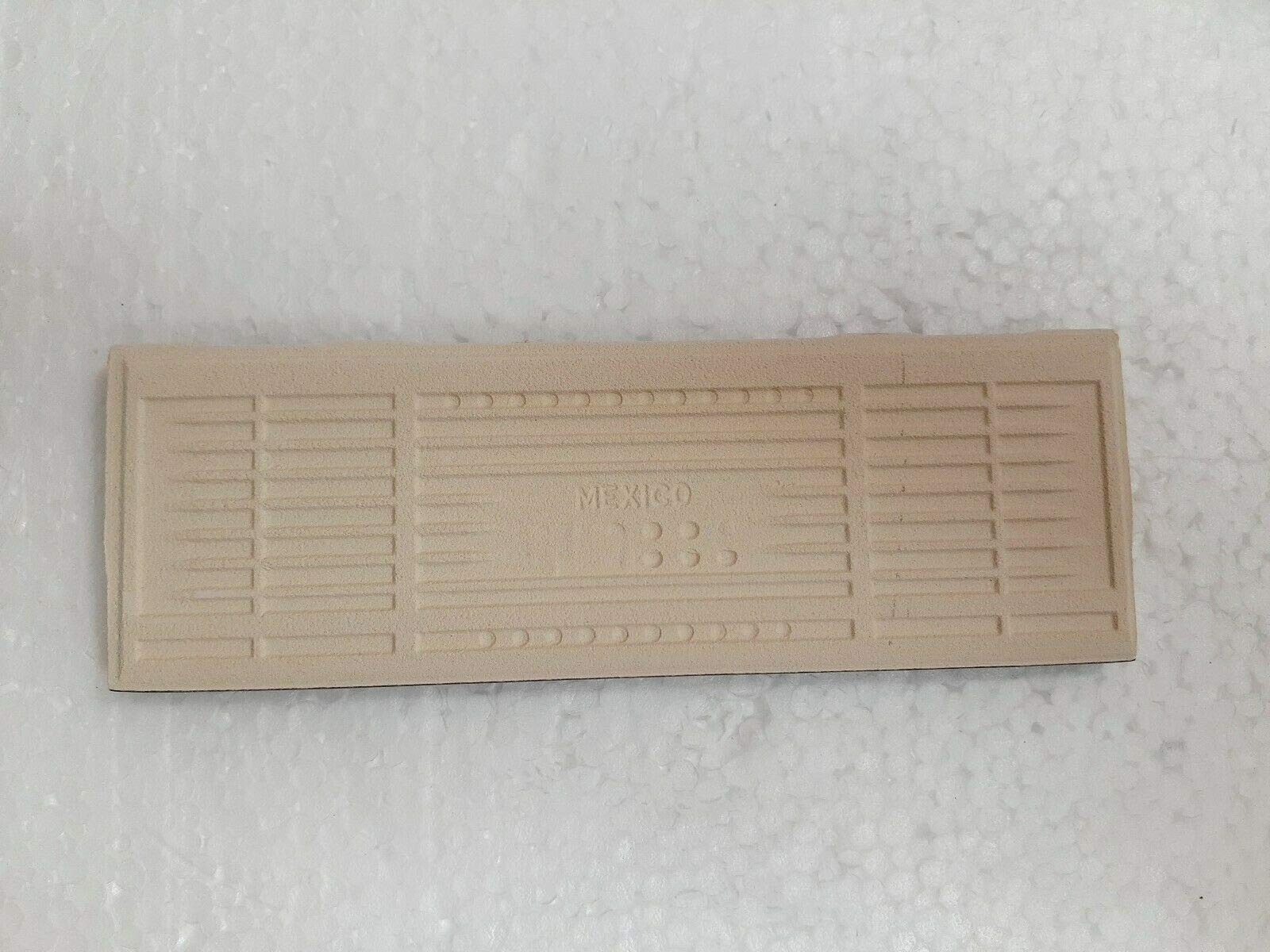 Black 2×6 in Ceramic Tile Bullnose Trim Edge 2 x 6 inch American Olean Box 10…