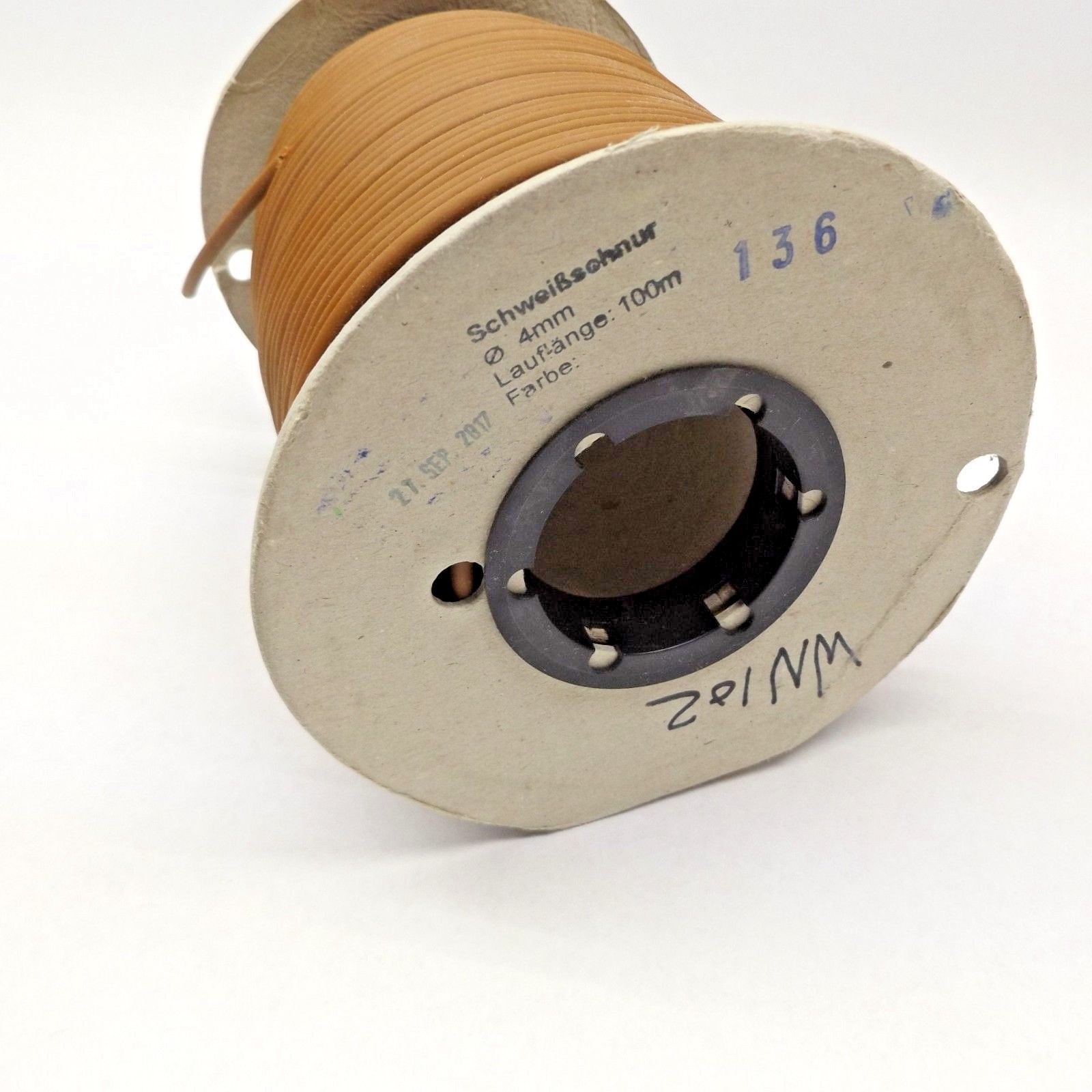 Spool Schweibschnur 4MM x 100M Welding Line PVC Brown