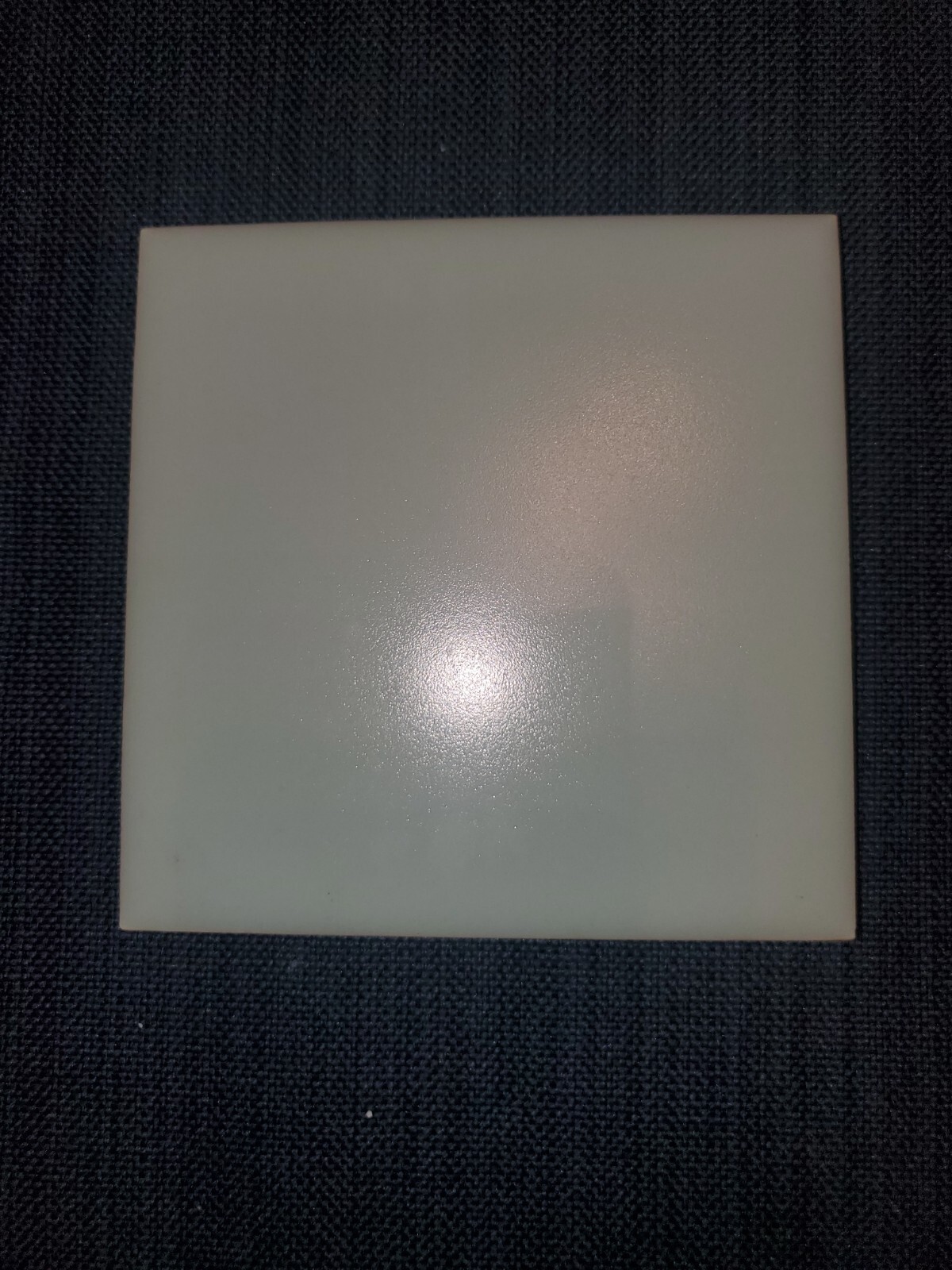 1 pc. Vintage Ceramic Tile *Robins Egg Blue* 4-1/4″- 4-1/4″ Robertson Co.