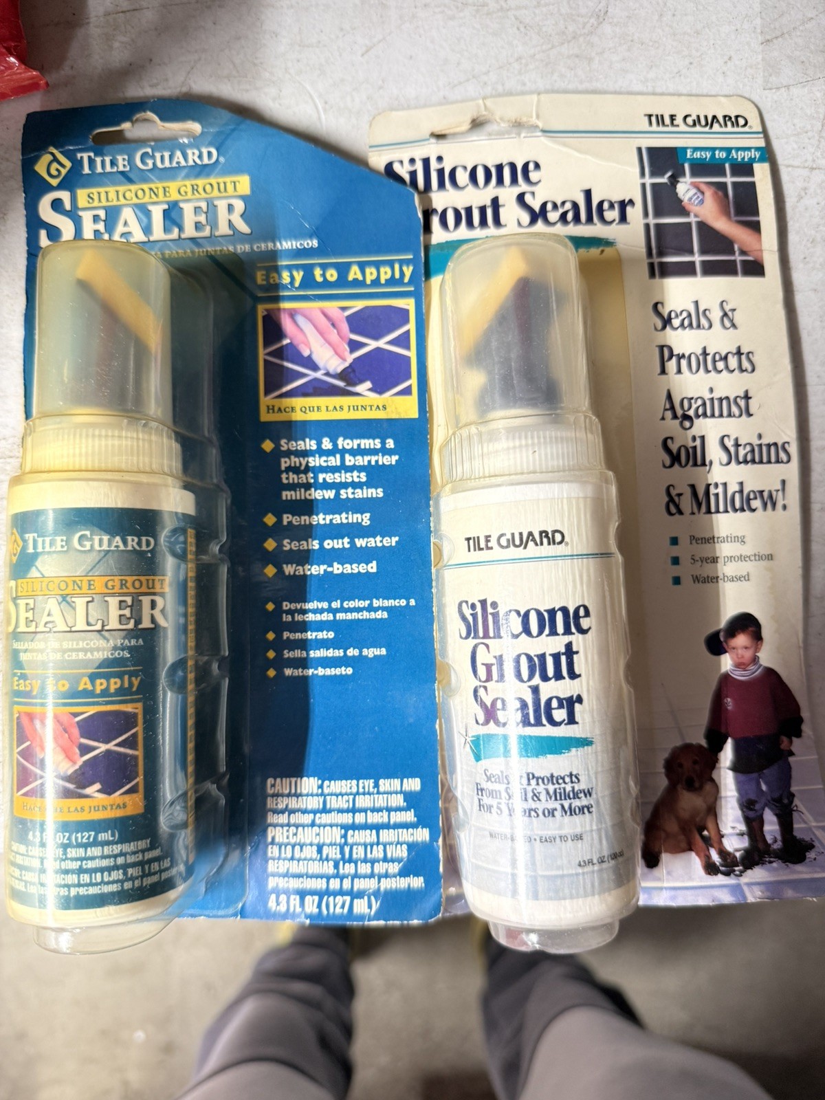 New Homax Residential Grout Sealer 4.3 oz 2 pack