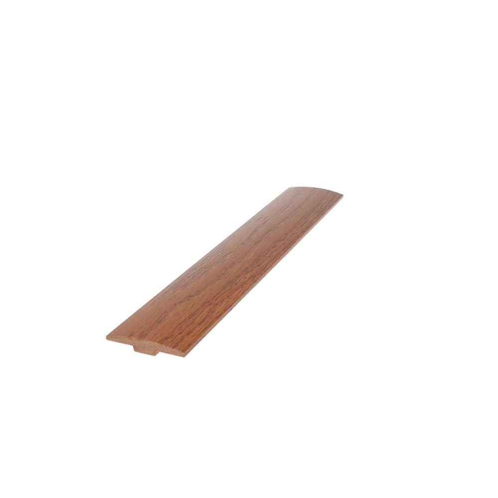 ROPPE Adelle 78″ T-Molding – High Gloss Wood, 2″ Wide, 0.28″ Thick
