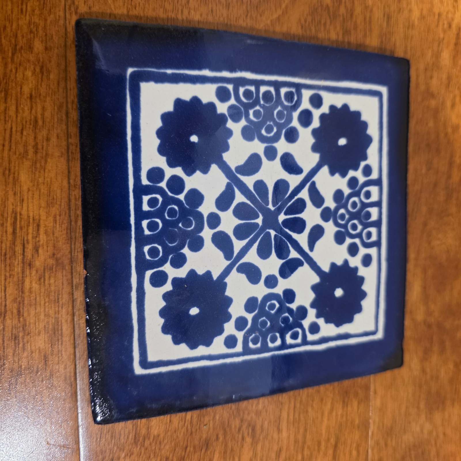 82 Pieces Spanish Mexican Handpainted Terracotta Talavera Tiles 4.25″ x 4.25″