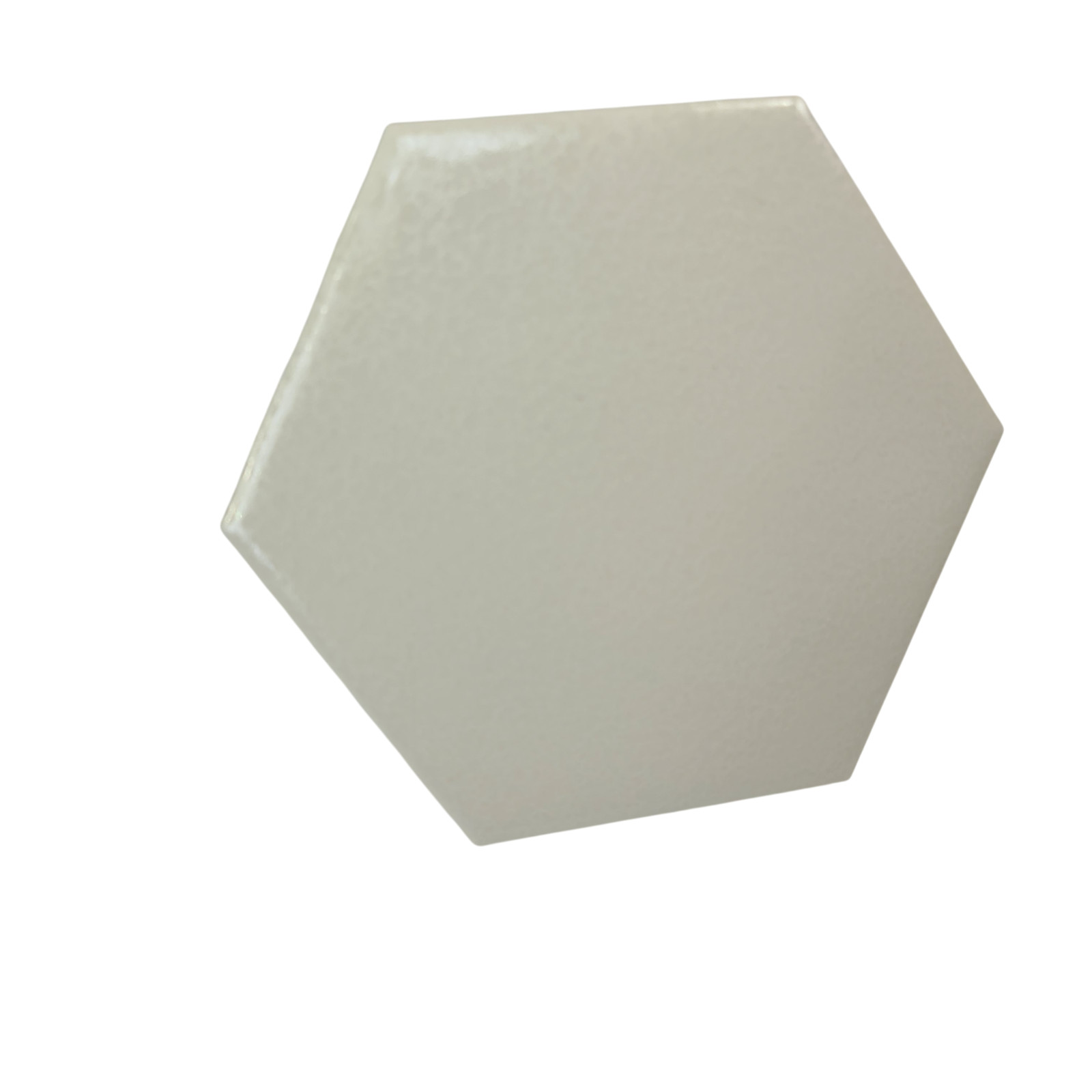 Beige Bone Almond Ceramic Tile Hexagon FT Subway Vintage Mid Century Crystalline