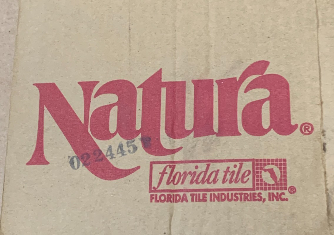 New Florida Natura Ceramic Textured 6″ x 6″ Charcoal *5 pcs*