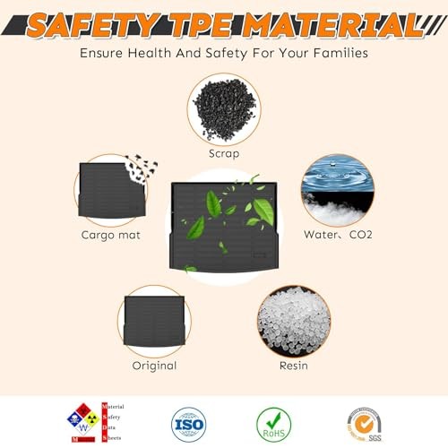 -Floor 6) Car Mats for Mitsubishi Outlander Sport (2011-2024) only for 5 seat