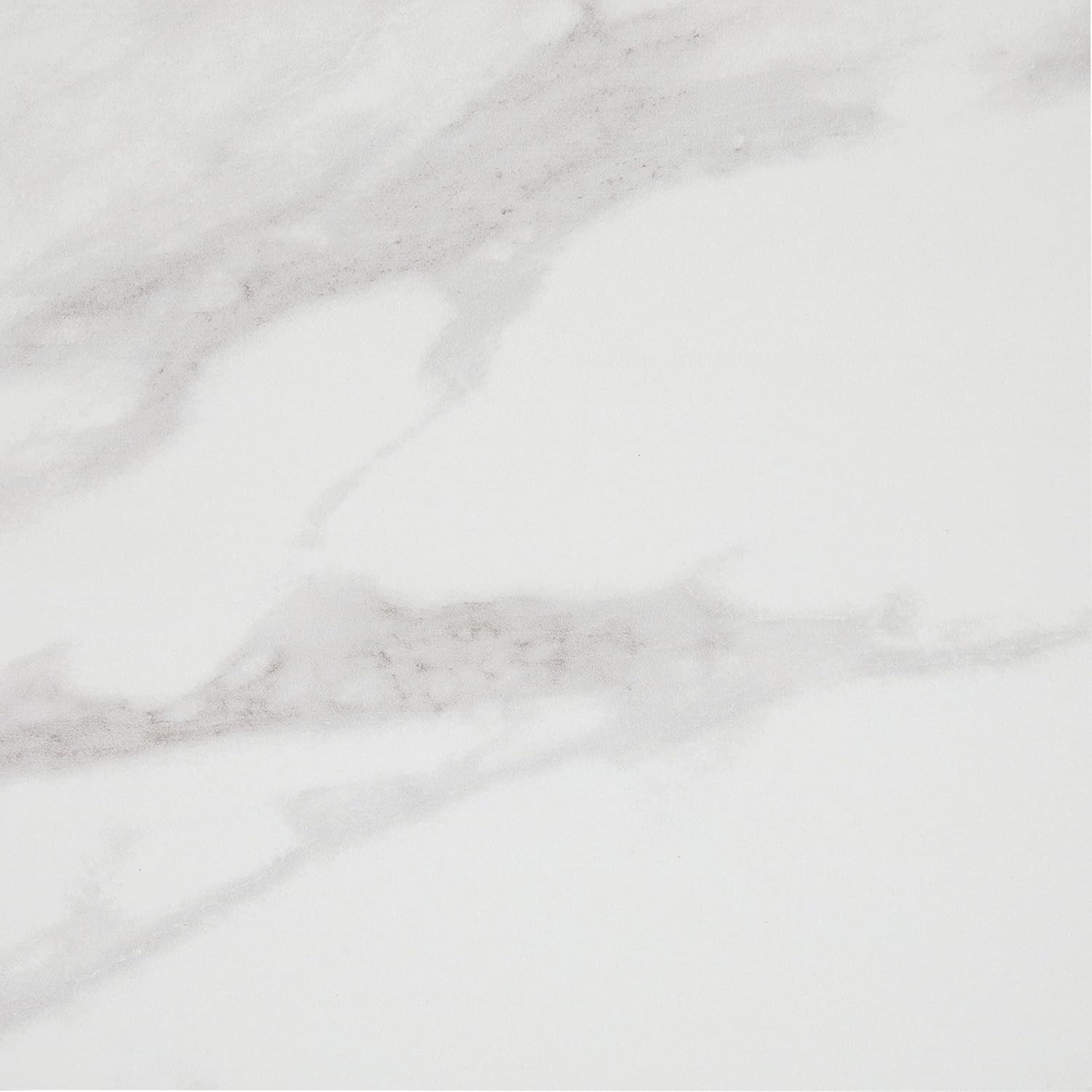 Matte White Porcelain Marble Look Tile 12″ x 12″ – 13 Pieces