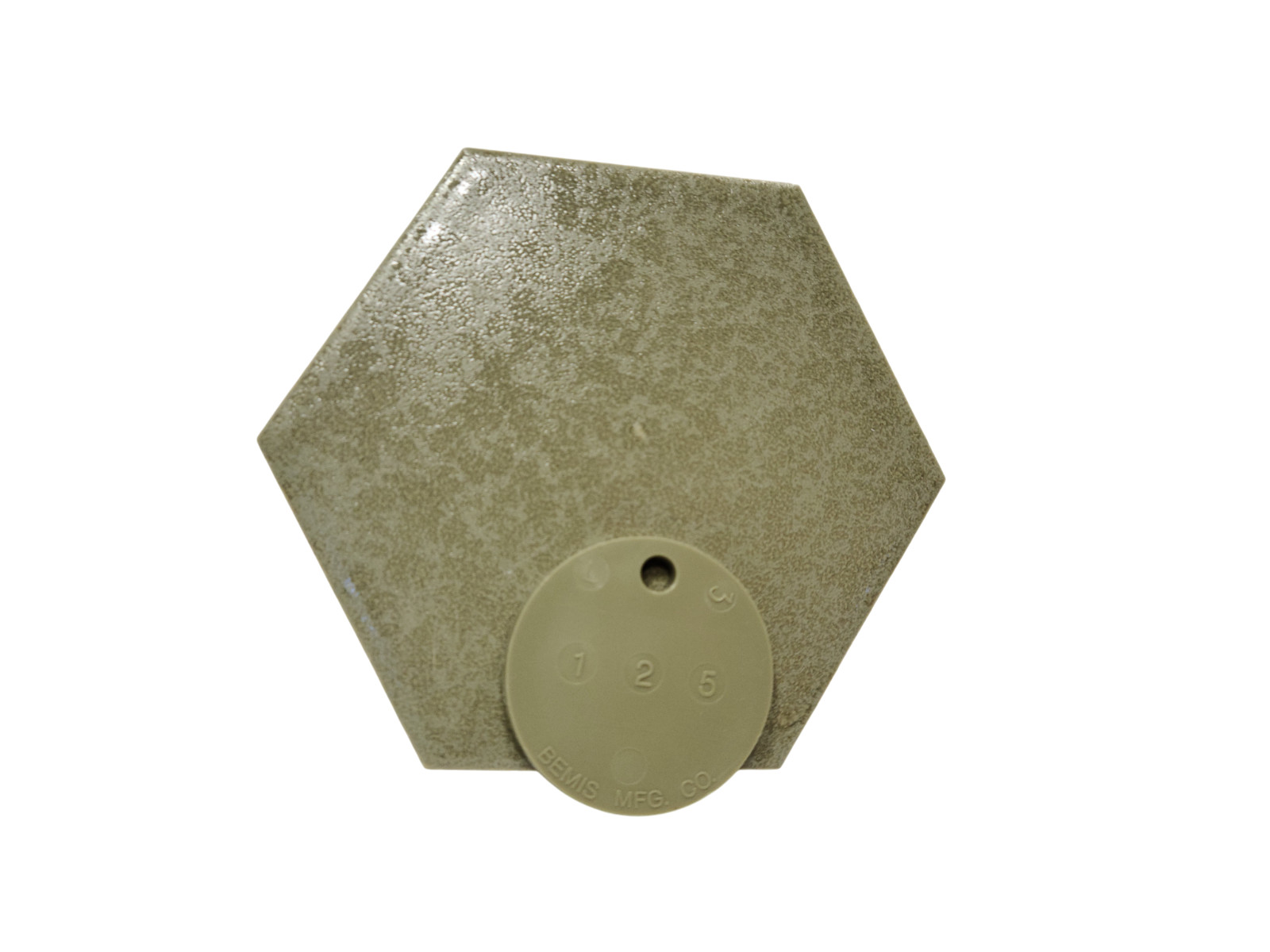 Avocado Green Ceramic Florida Tile Hexagon Subway Crystalline Classic Color 125