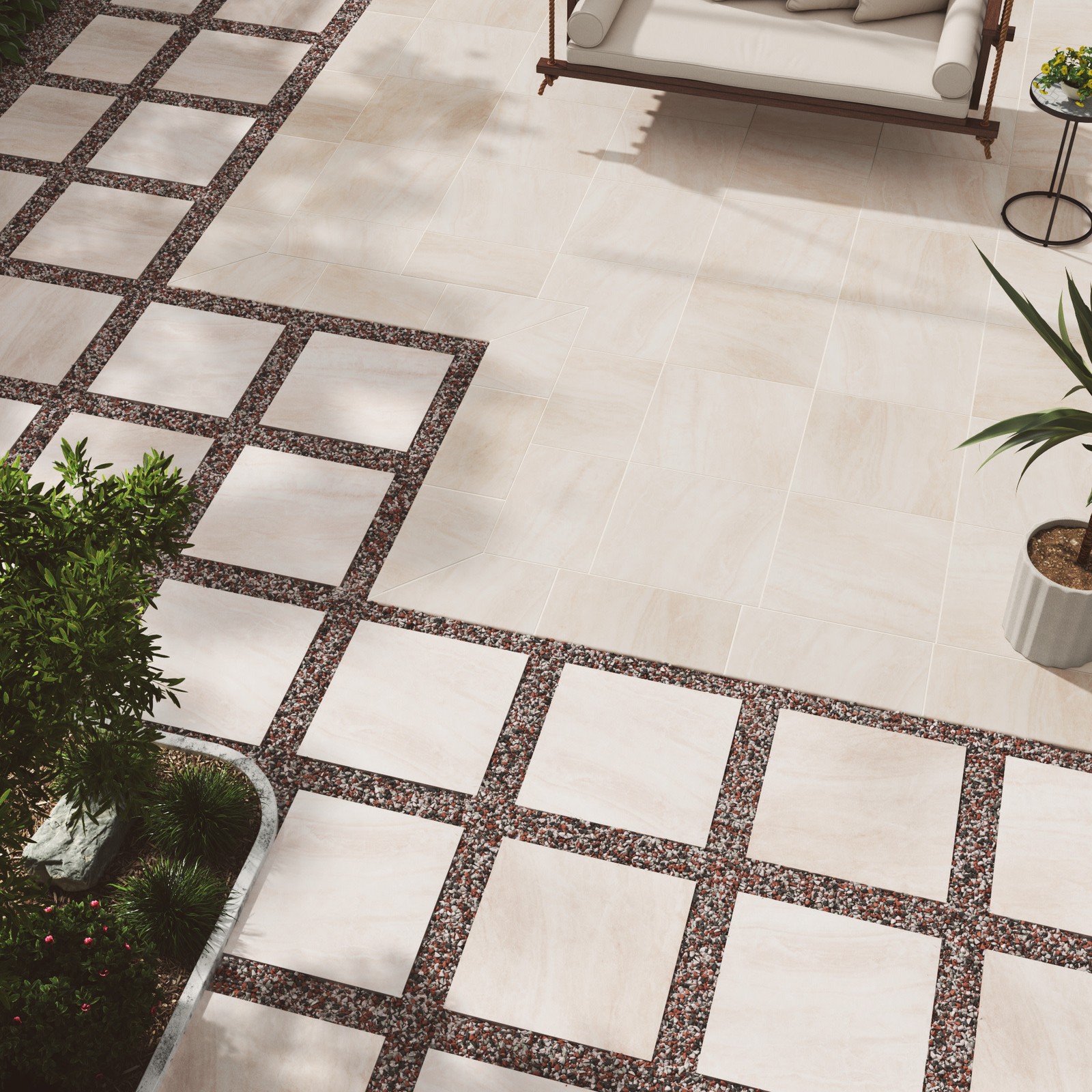 Ackland AKLNPCHI24X24M-CA Chiara 24 in. x 24 in. x 0.79 in. Matte – Cove
