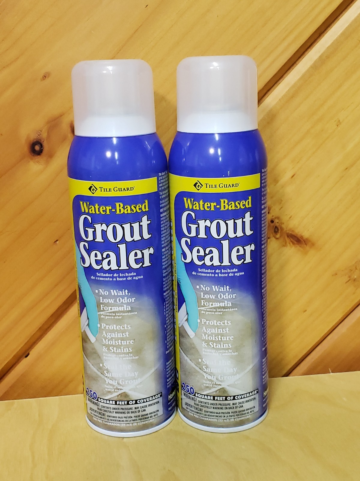 2 Homax – Water-Based Floor GROUT SEALER #9540 – 250 Sq Ft Each – 425g/15 oz