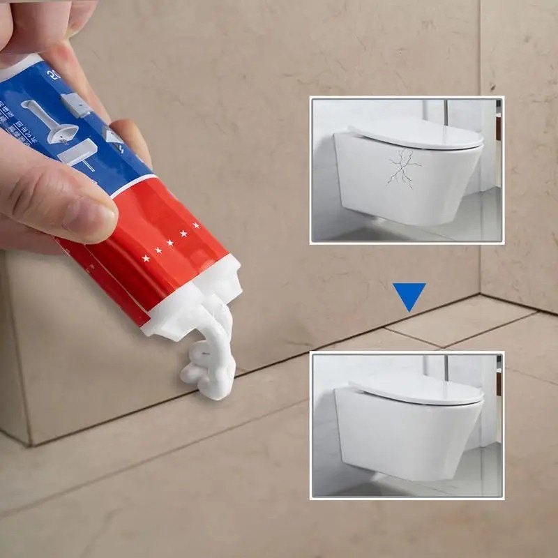 50ml Tile Ceramic Repair Paste Quick Dry Fix for Tub Sink Crack Chip Repair