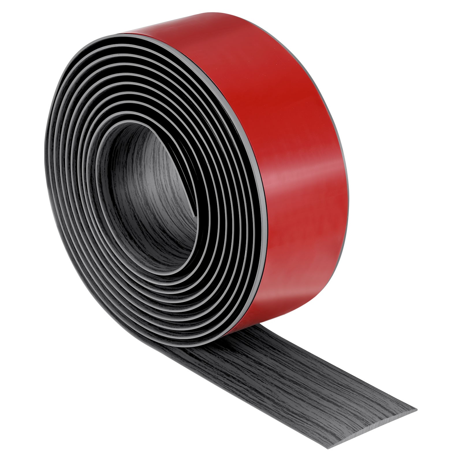 Transition Strip, 10FTx1.97Inch Floor Strip for Carpet [Dark Brown Wood Grain]