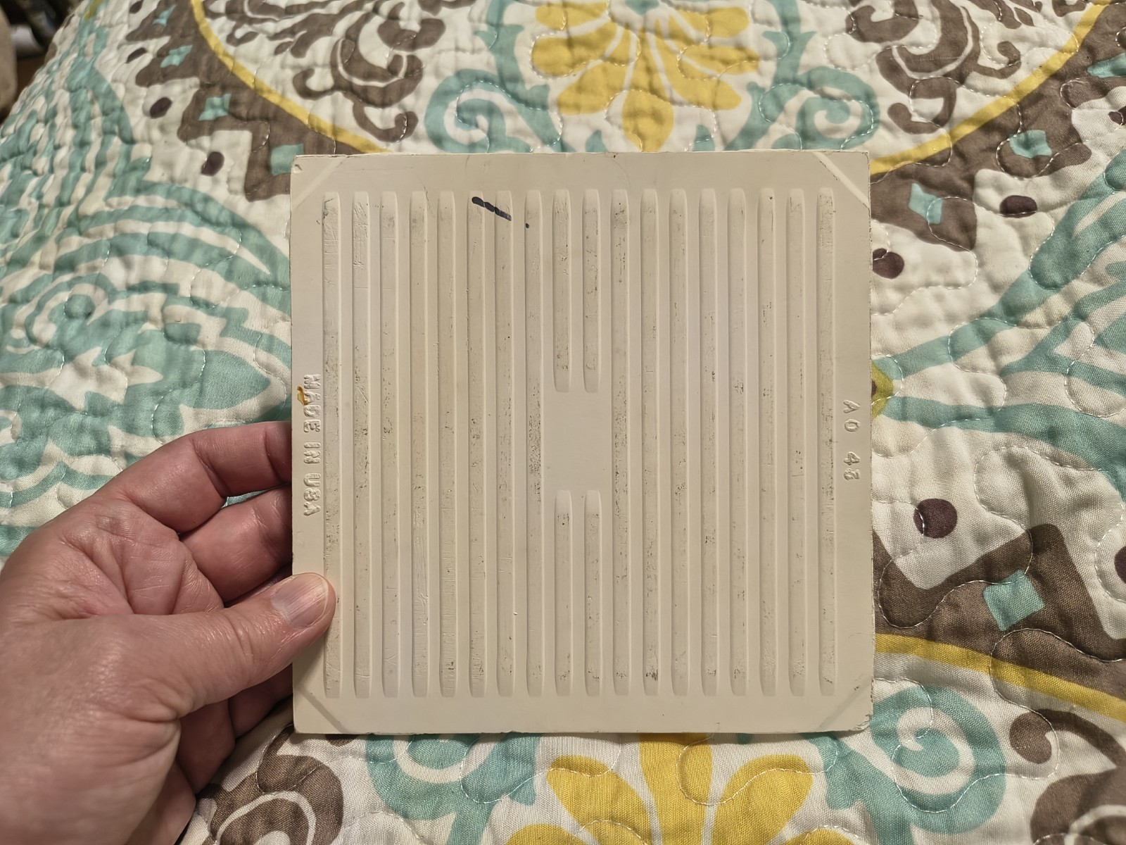 Fruit Tile Lemon French Country Hot Plate Holder