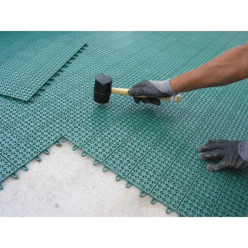 Multiflex Interlocking Decking Tiles – 22 Sqft, Weather-Resistant, Easy Install