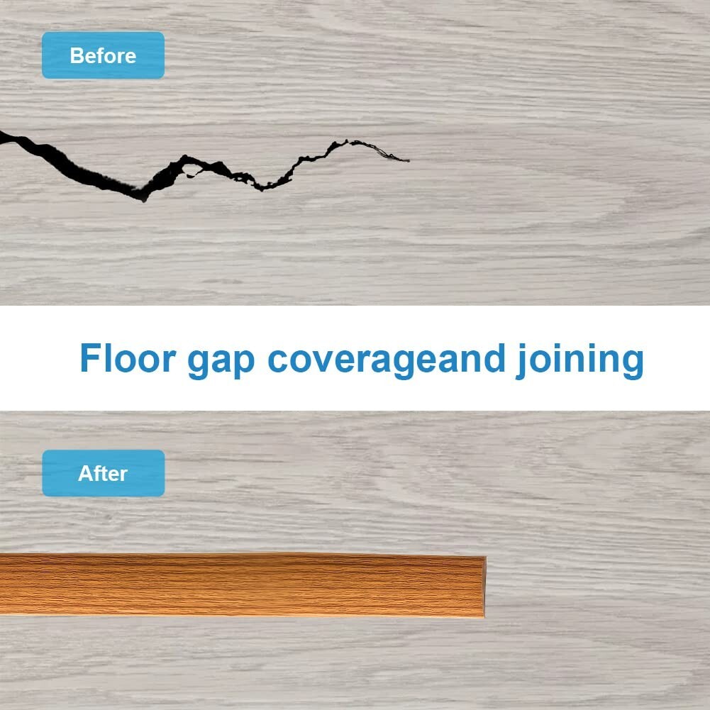 Floor Transition Strip Self Adhesive Laminate Floor Strip Threshold Seam Cover S