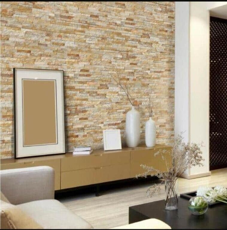 Sparkling Autumn Natural Stone Siding Ledger Panel – 48 Sq Ft Total