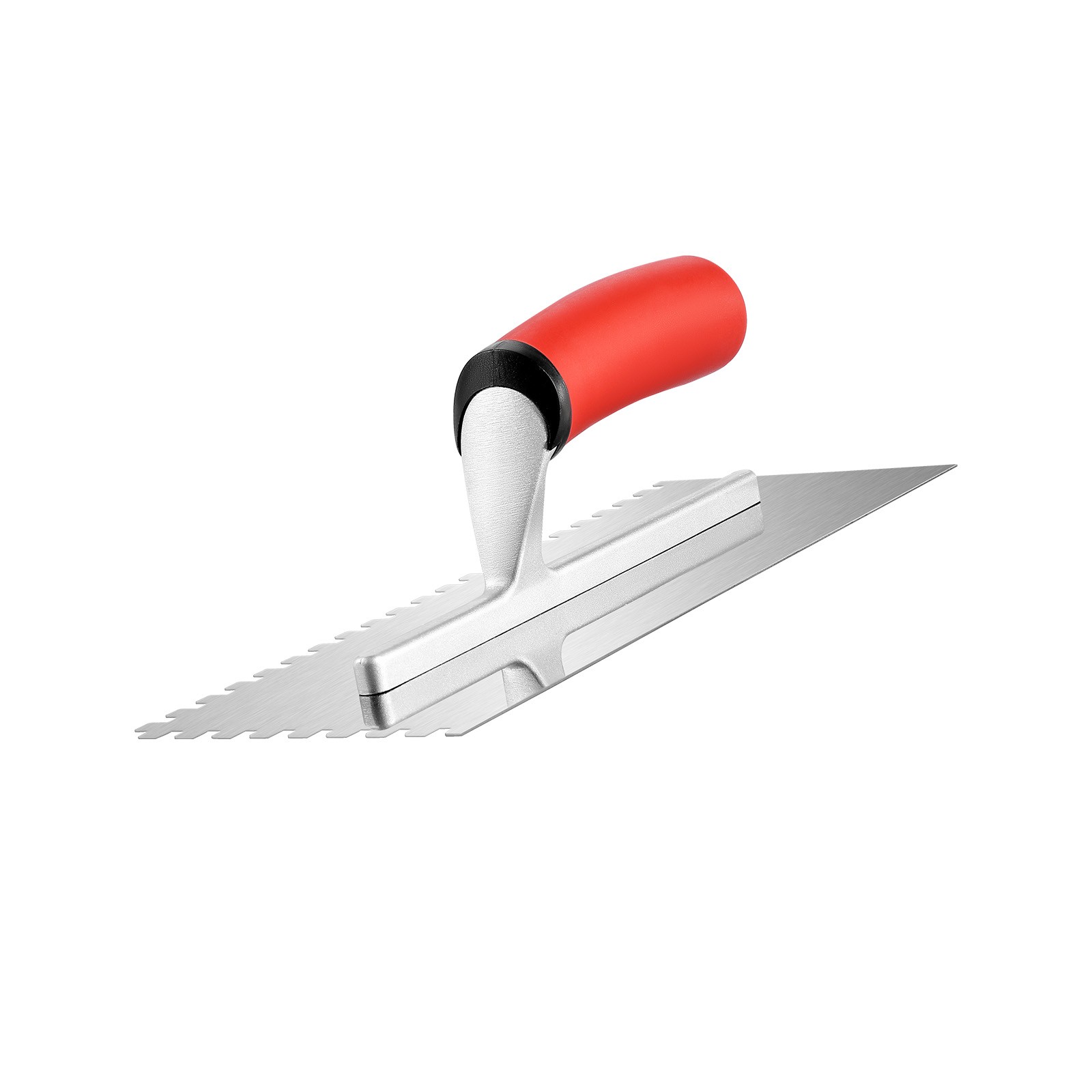 Tile Tools Stainless Steel Squared Notch Tile Trowel 10.9×4.4in Pro Grade