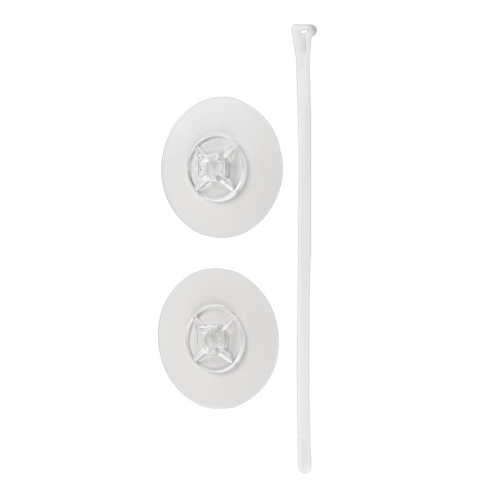 2 Sets Transparent Nylon Furniture Fixing Straps Safety Tool Anti Flip Design