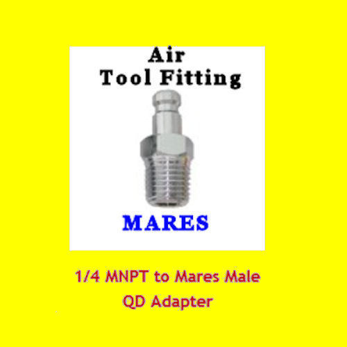 Scuba Air Tool Fitting Adapter for Mares – Scubapro & Standard BCD Inflator Hose