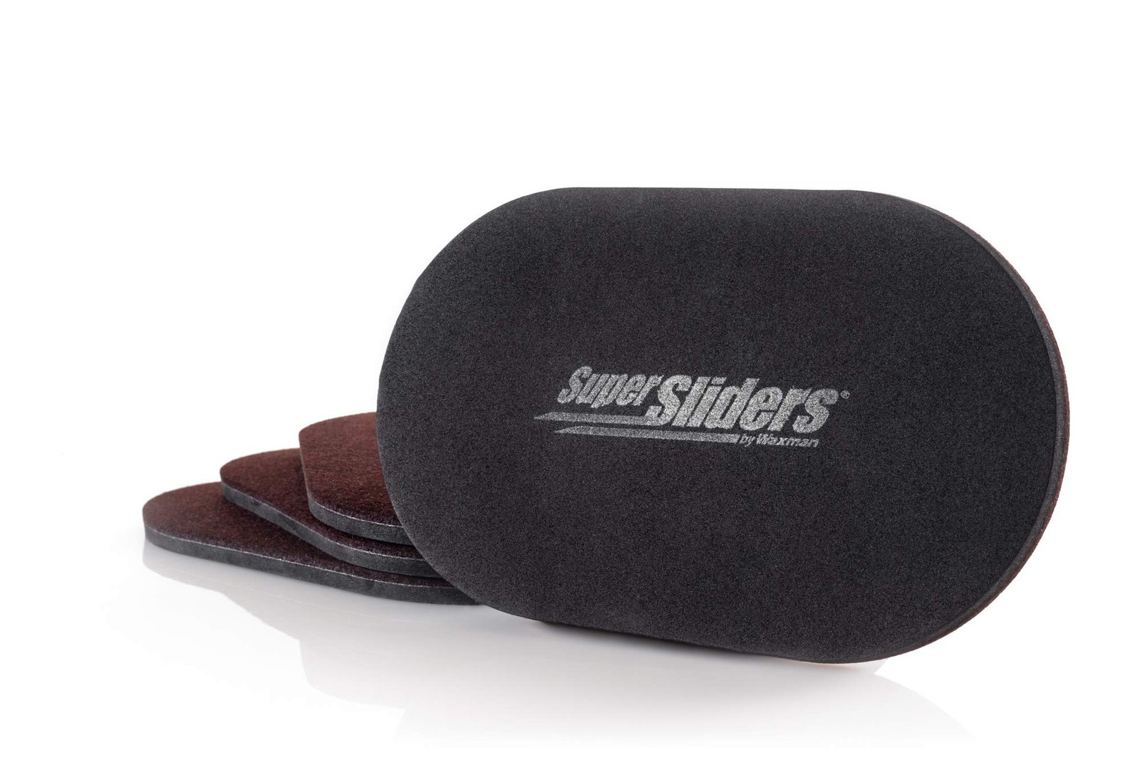 Super Sliders 9 1/2” x 5 3/4” Reusable XL Heavy Furniture Sliders, F