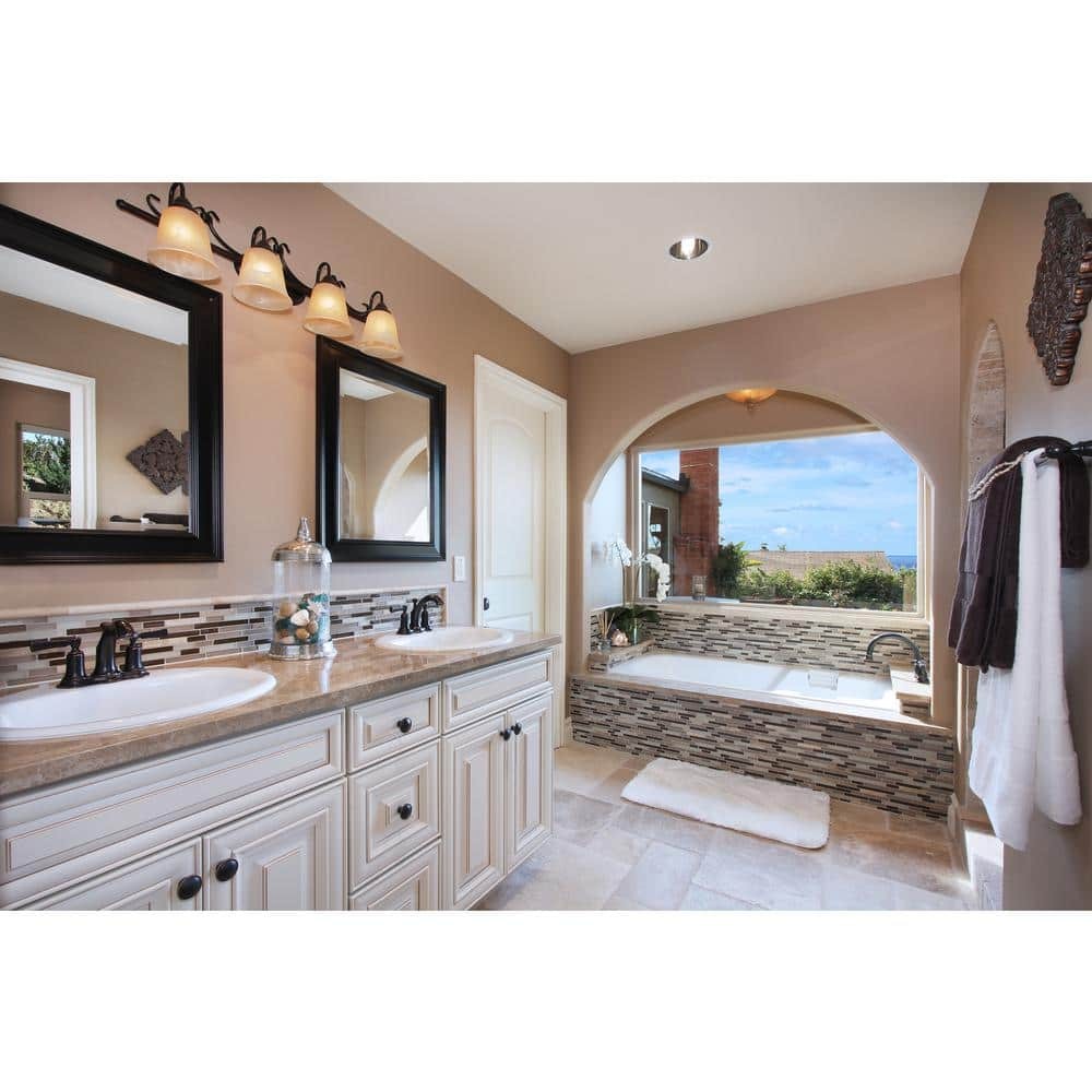 Ivory Pencil Molding 0.75 In. X 12 In. Honed Travertine Wall Tile (20 Lin. Ft. /