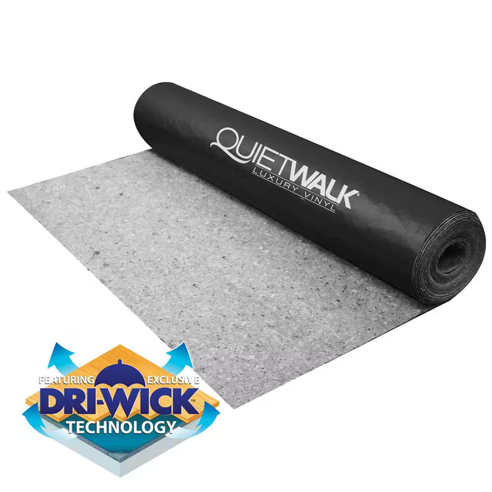 100 Sq. Ft. X 3 Ft. X 33.34 Ft. X 1.4Mm Acoustical Underlayment with Vapor Barri