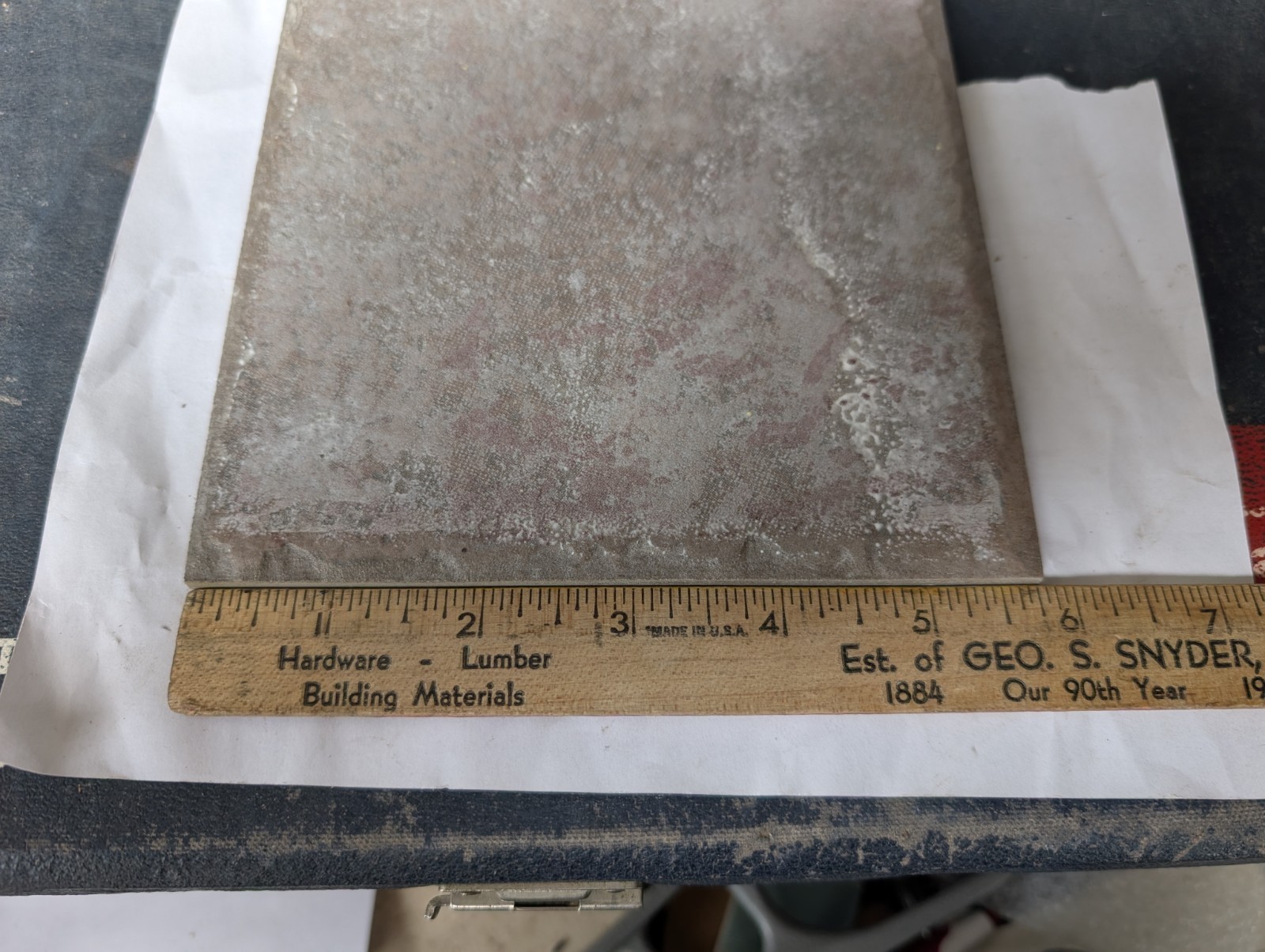 1 Piece of Dal-tile French Quarter Mardi Gras 6×12 Glazed Ceramic Floor Tile