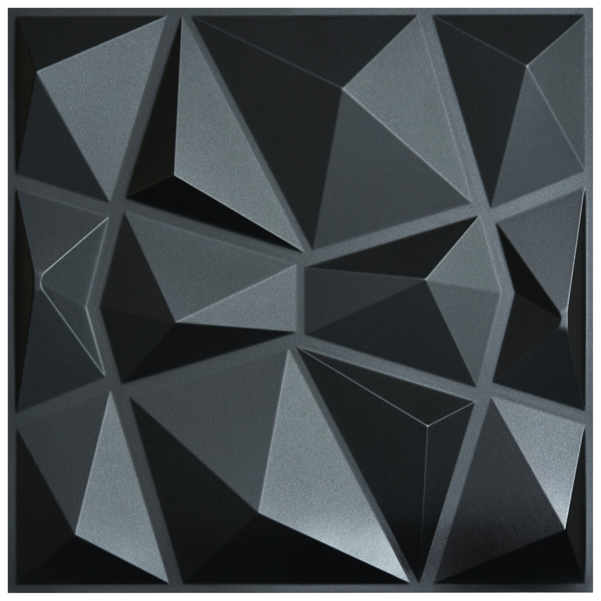 Art3d 3D PVC Wall Panels Home Decor TV Background Board, 19.7″ x 19.7″ (12 Pack)