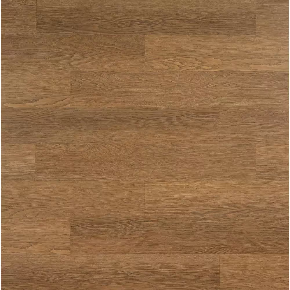Redwood Shores Oak 6 MIL X 6 In. X 36 In. Waterproof Click Lock Vinyl Plank Floo