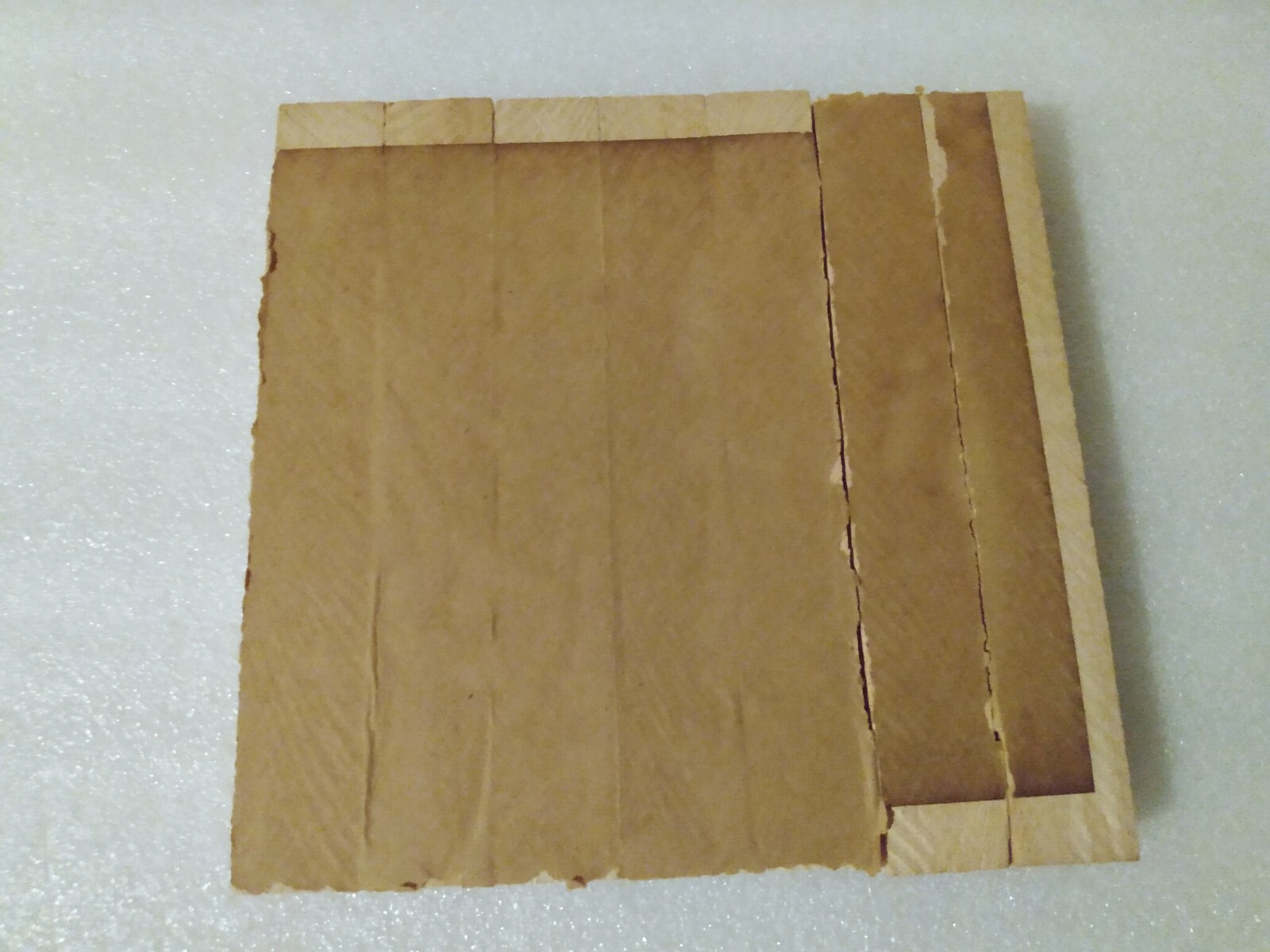 Real Hardwood Maple Parquet Flooring 6 1/2in x 6 3/8in x 3/4in