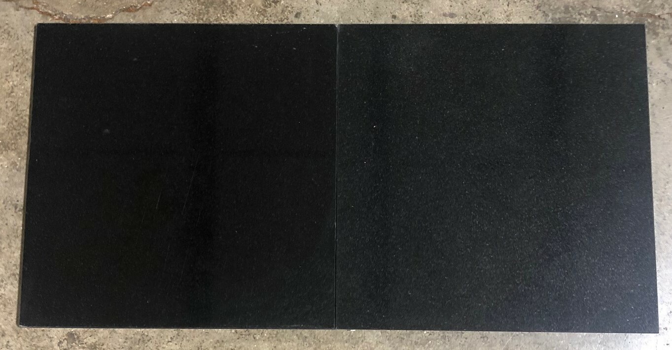 Black Granite Tile Remodel Stone Kitchen About 3×3 Sample PIECE T-97