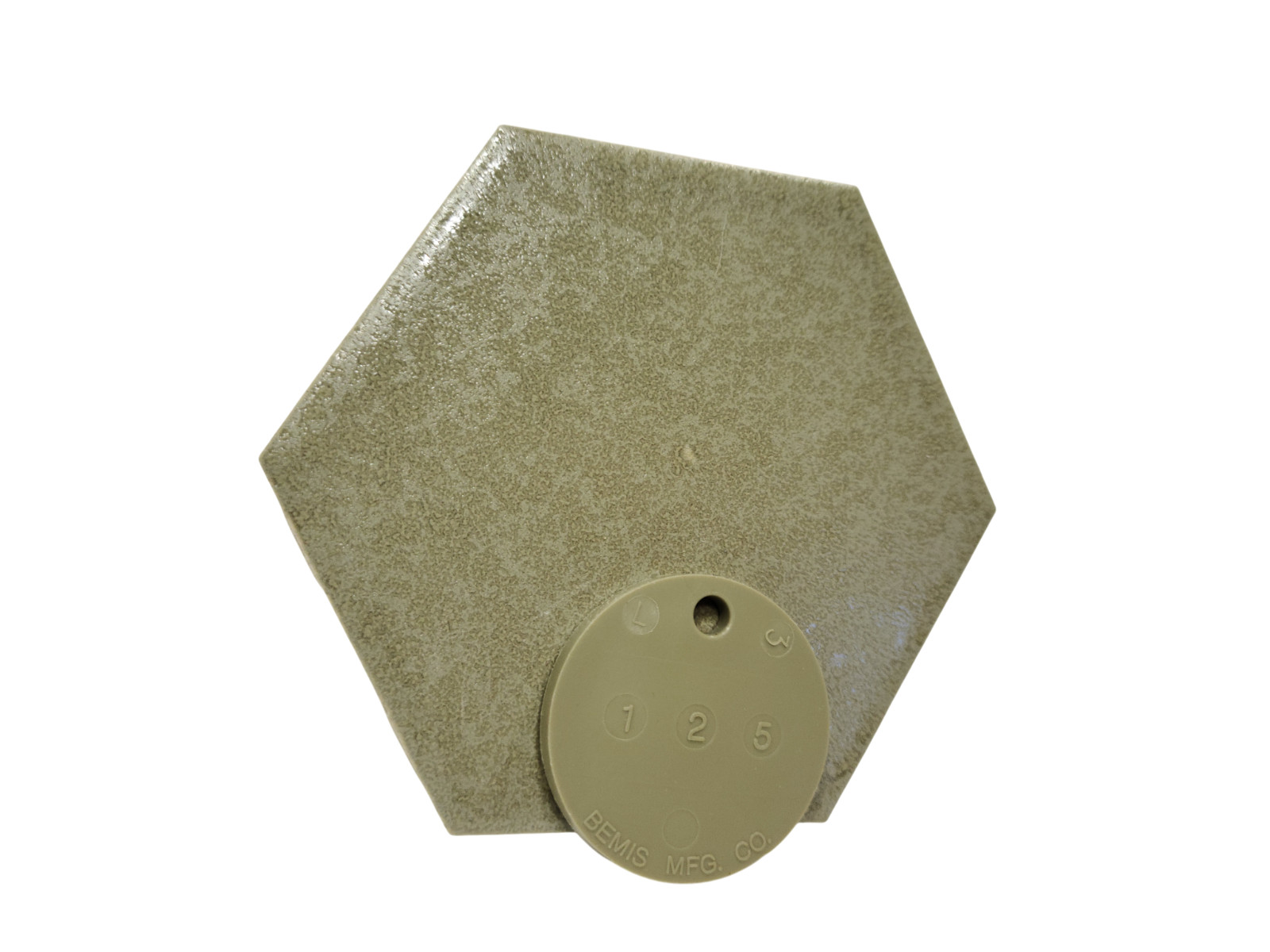 Avocado Green Ceramic Florida Tile Hexagon Subway Crystalline Classic Color 125