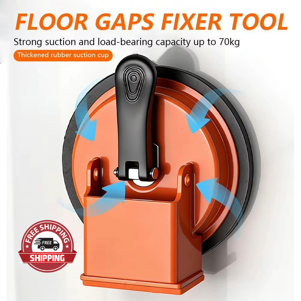 Floor Gap Fixer Tool with Suction Cup for Hardwood-Laminate and Vinyl Flooring