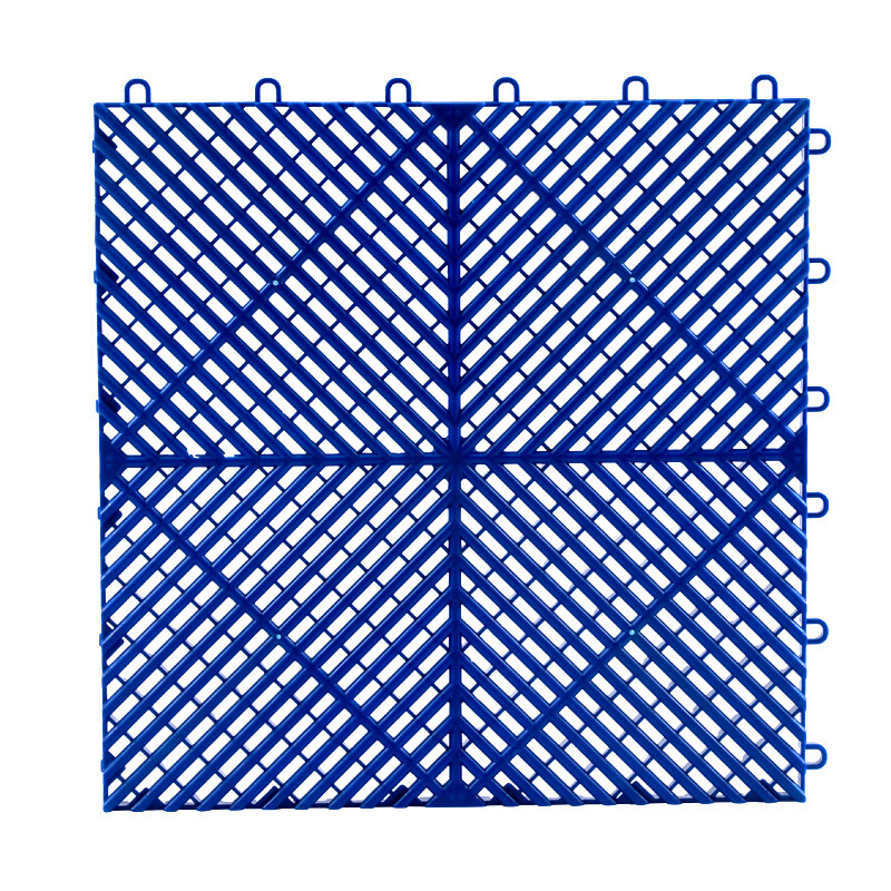 Interlocking Vented Nitro Garage Floor Tiles 16″x16″ | 30 Pack