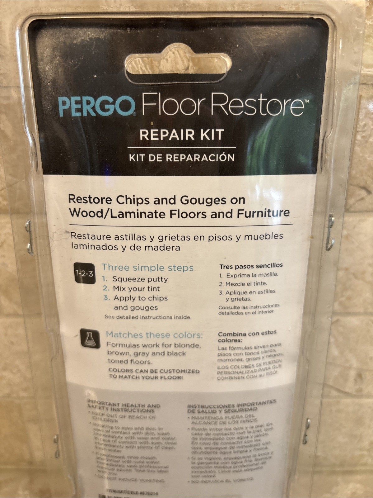 Pergo Hardwood Floor Restore Repair Kit Brand New – Limitless Color Options