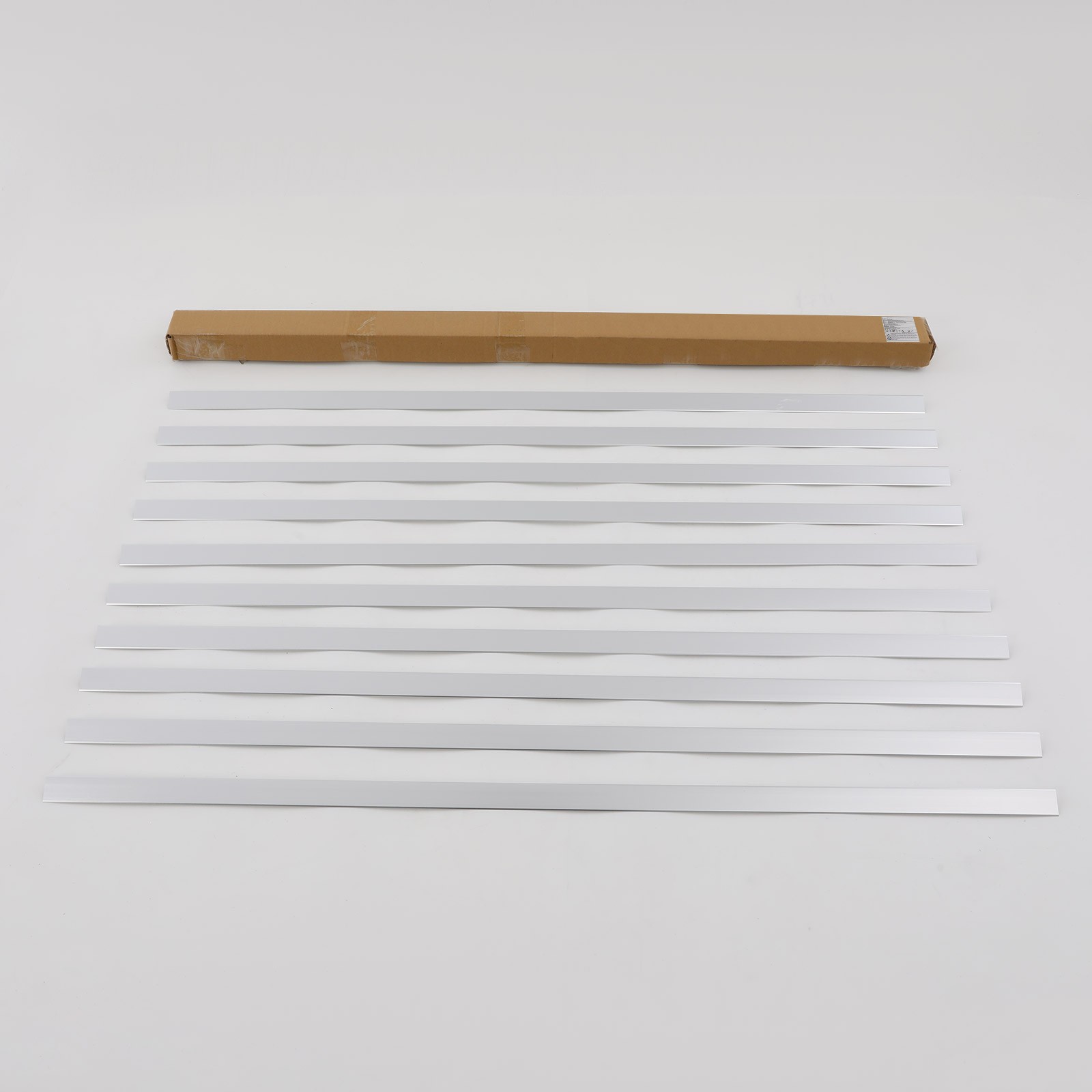 10Pcs Floor Edge Trims for Joining Floor Gaps T Molding Floor Transition Strips