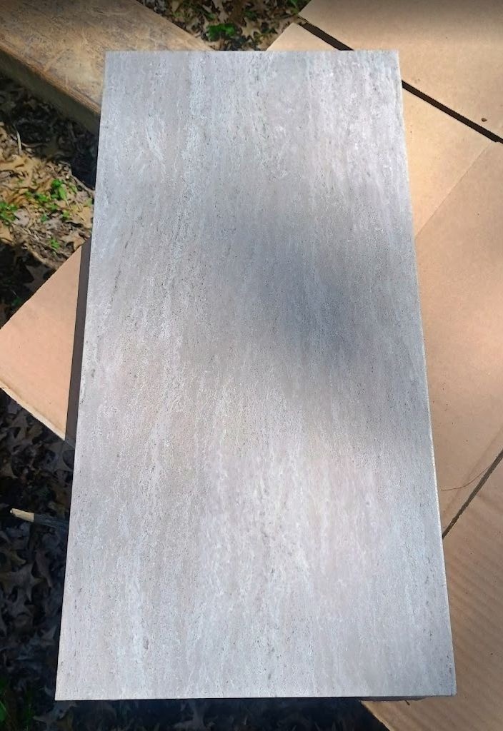 American Olean Waterside Pebble 12×24 Matte Porcelain Tile Stone Look Espresso