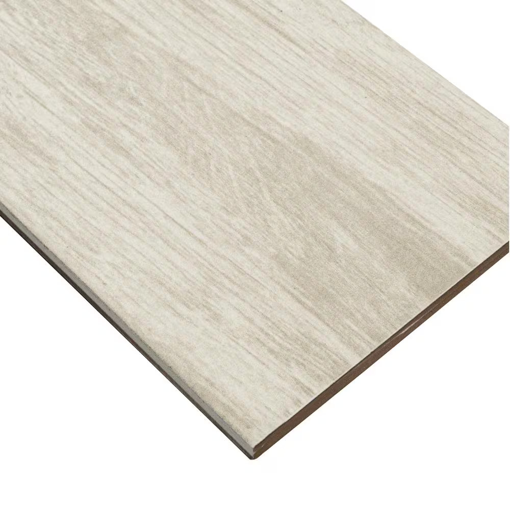 Capel Bianco 6 In. X 24 In. Matte Ceramic Wood Look Floor and Wall Tile (17 Sq.