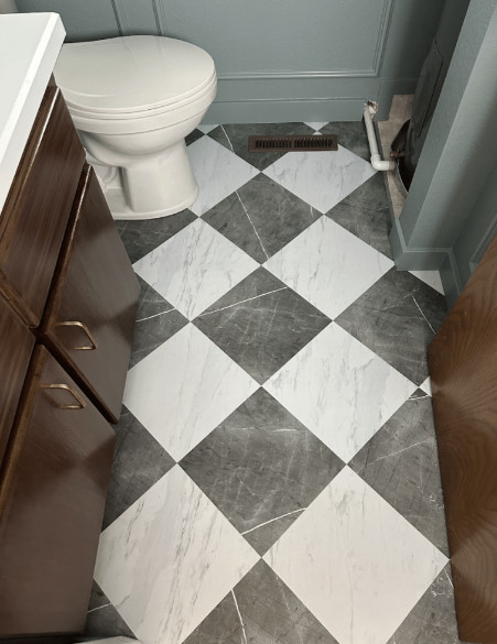 Vinyl Peel and Stick Tiles – Multiple Colors – Adhesive Flooring, Remodel