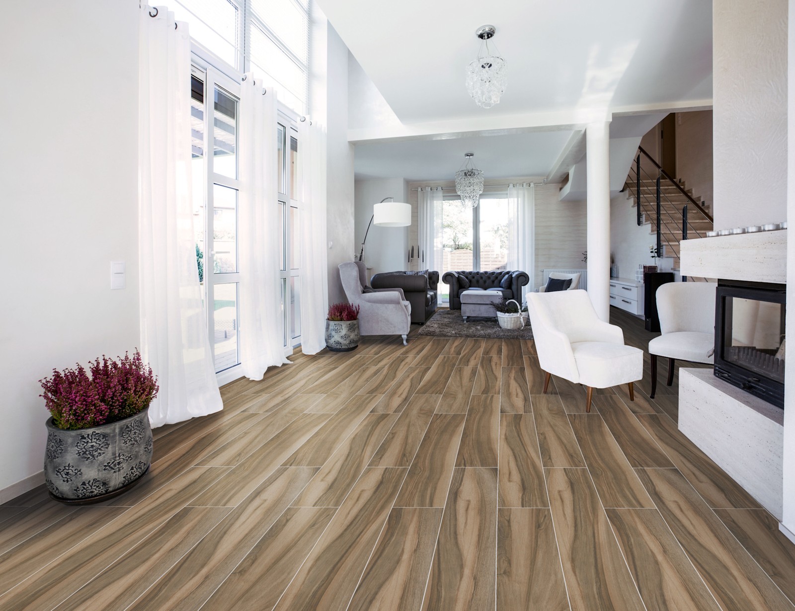 Ackland AKNPTARD9X48M-PL Ardenmere – 9″ x 48″ Porcelain Wood Look – Espero