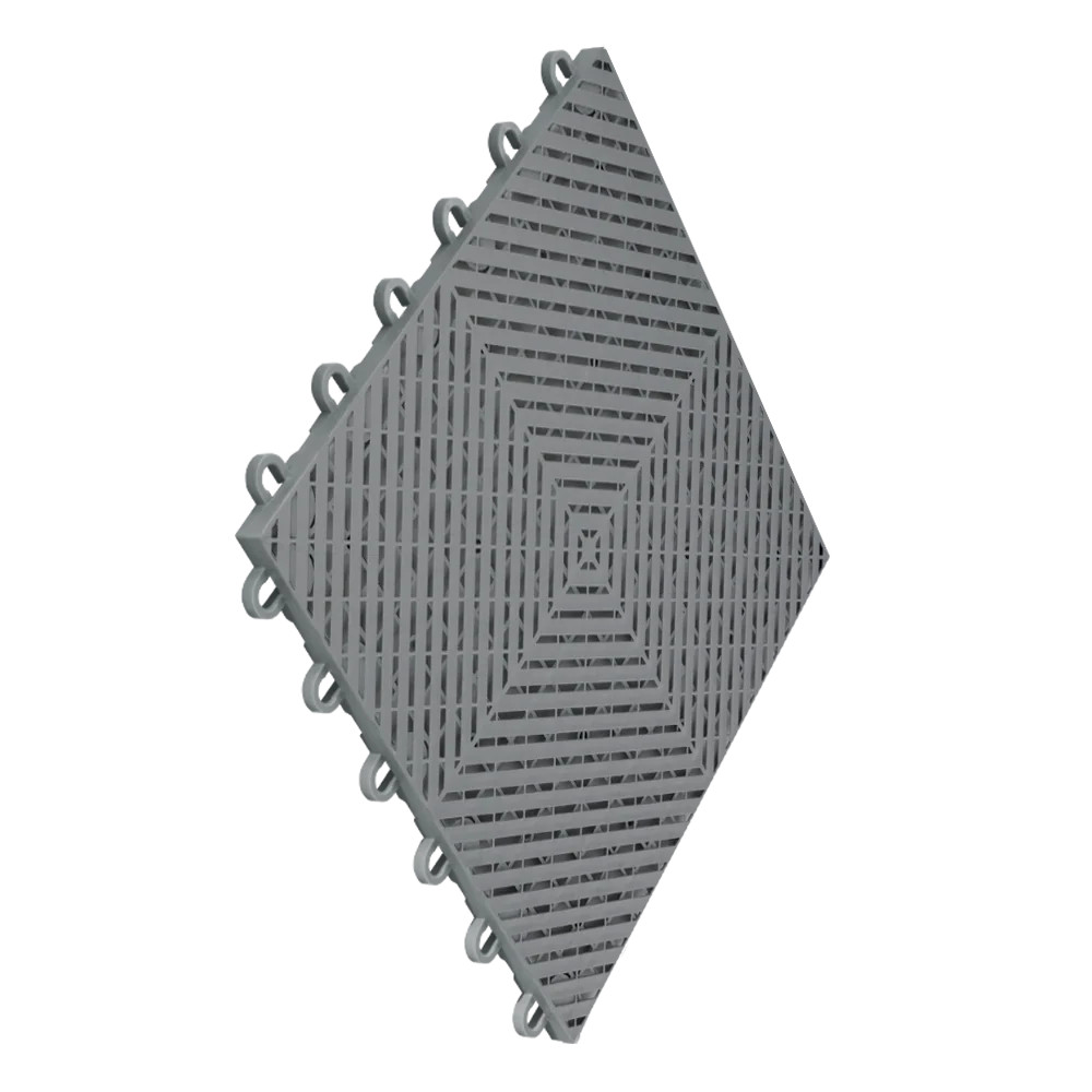 Ribtrax Smooth 12-SERIES Slate Grey 12”x12” 10-pack ( 10 SF per 10-pack )