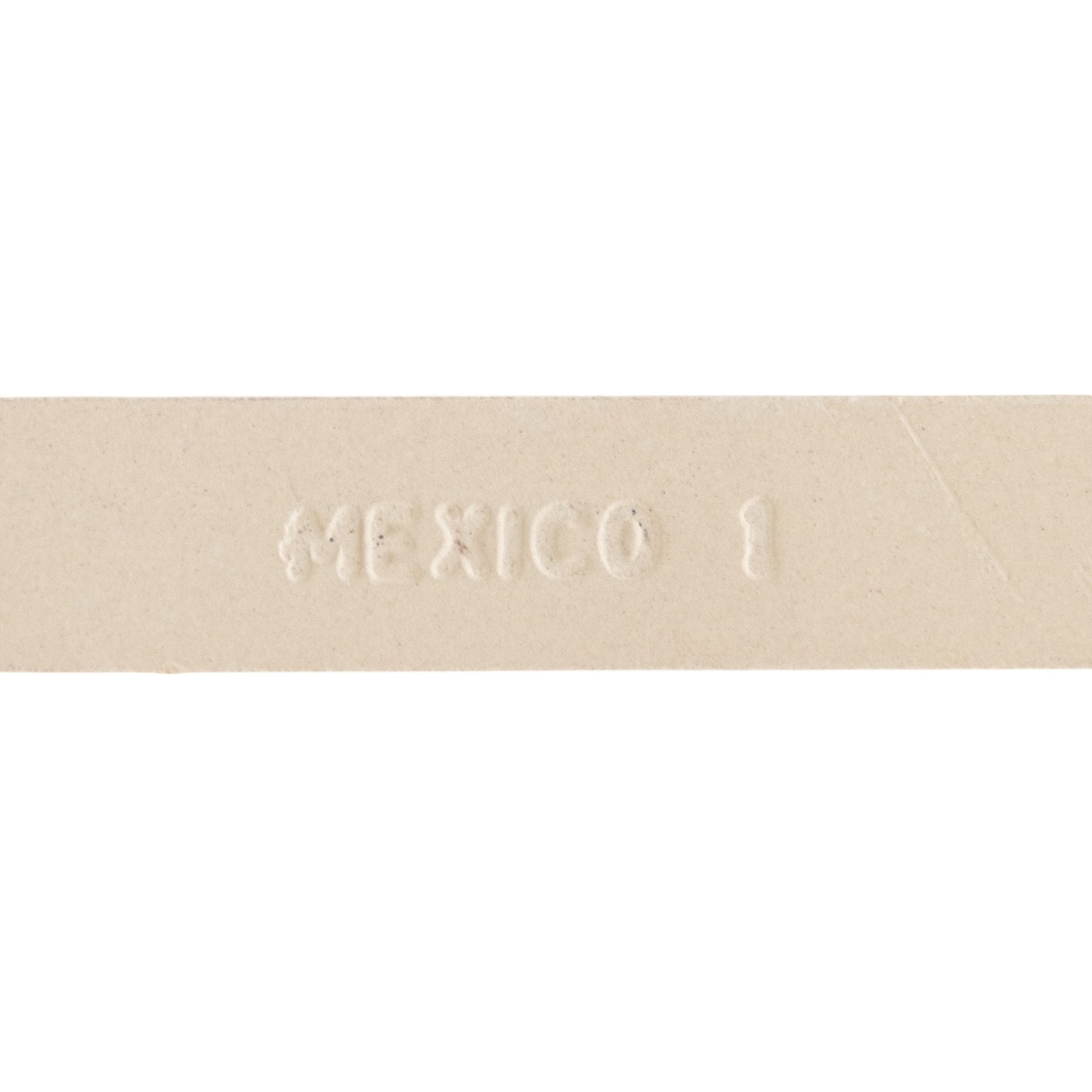 American Starting Line Biscuit Gloss Ceramic Pencil Liner Tile (1/2-in x 6-in)