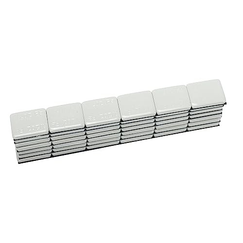 9 Lb. Box Wheel Weights- 0.5oz, 1/2 Oz. Stick On Adhesive 1/2 oz – 288pcs Grey