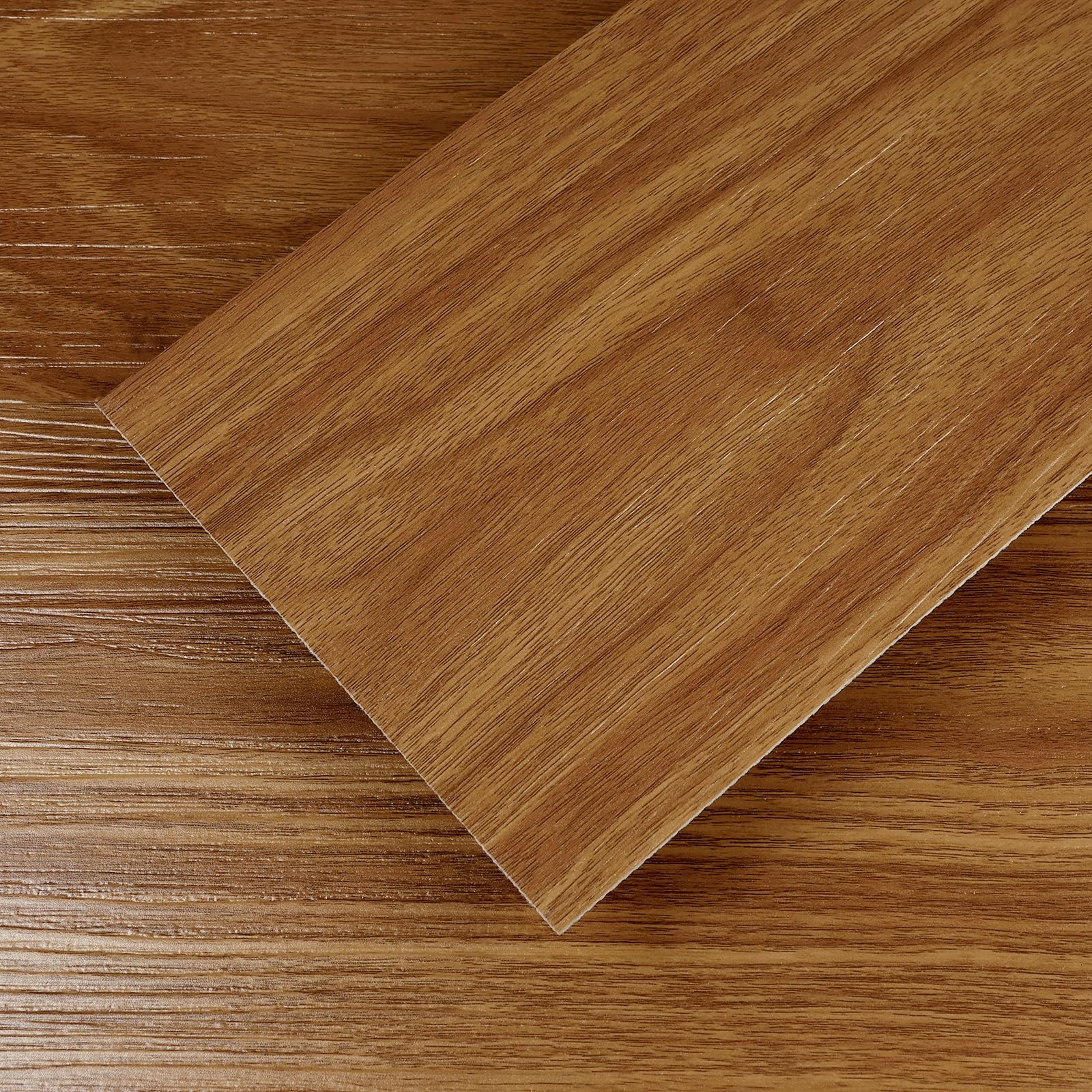 Light Brown Peel and Stick Floor Tile 36-Pack 54 Sq.Ft Luxury Thicken Vinyl W…