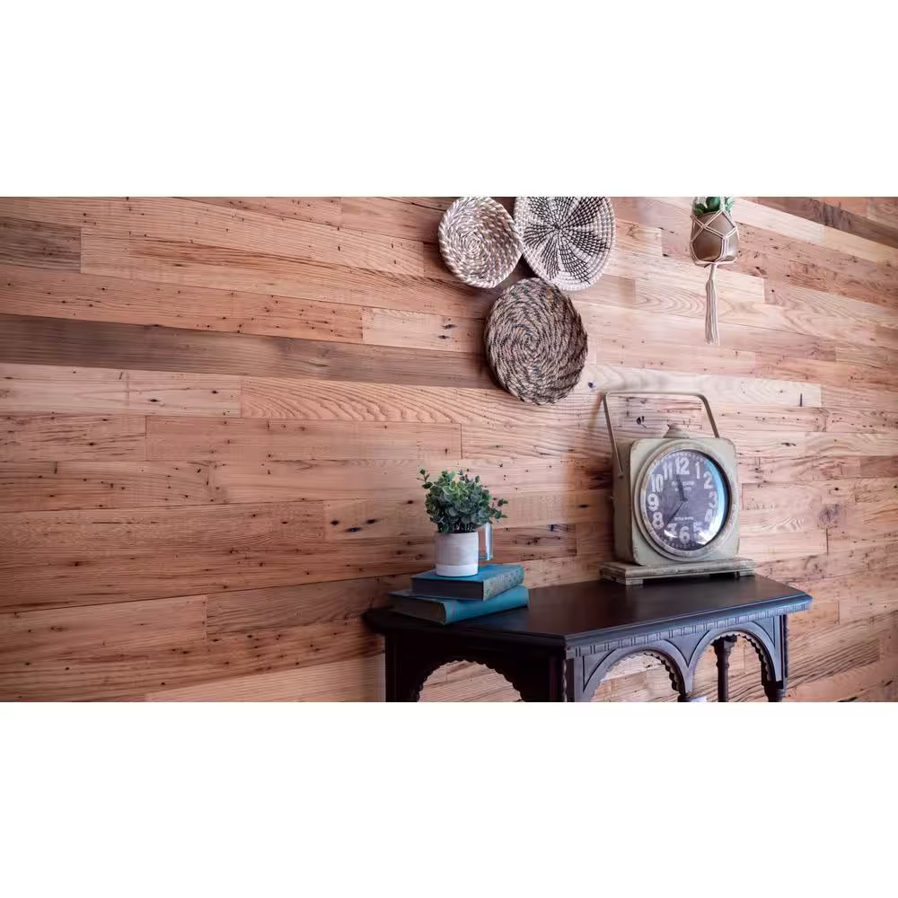 0.285 In. X 3 In. X 48 In. Wormy Chestnut Hardwood Boards Square Cut 10 Sq. Ft.