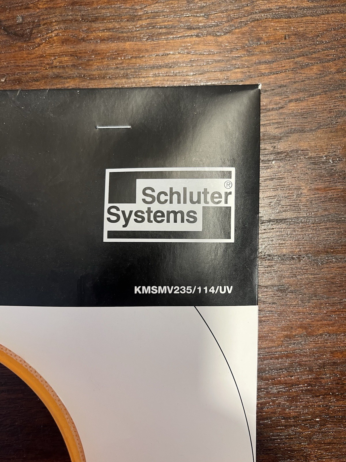 NEW Schluter Kerdi Mixing Valve Seal 4-1/2″ KMSMV235/114/UV