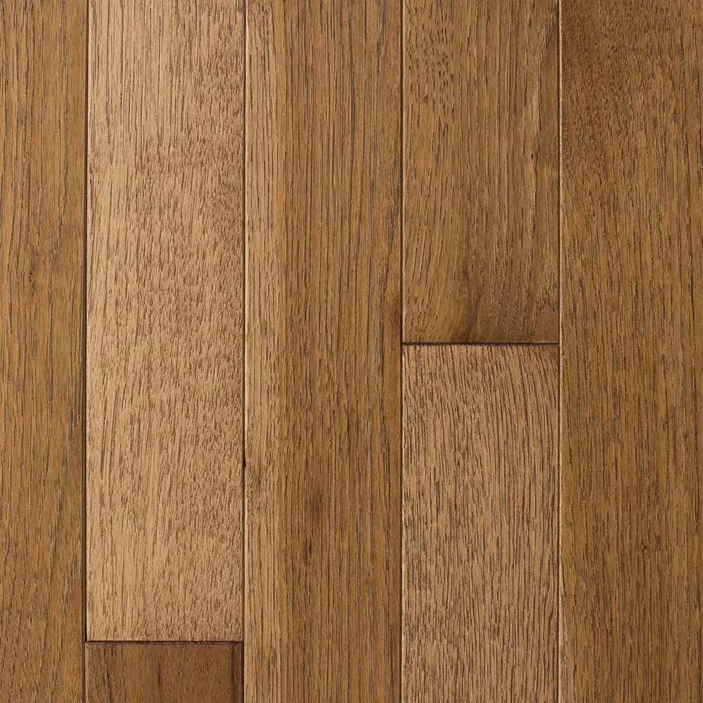 Mullican 210-NS-HI-5-M Nature Solid 5″W Smooth Solid Hickory – Saddle