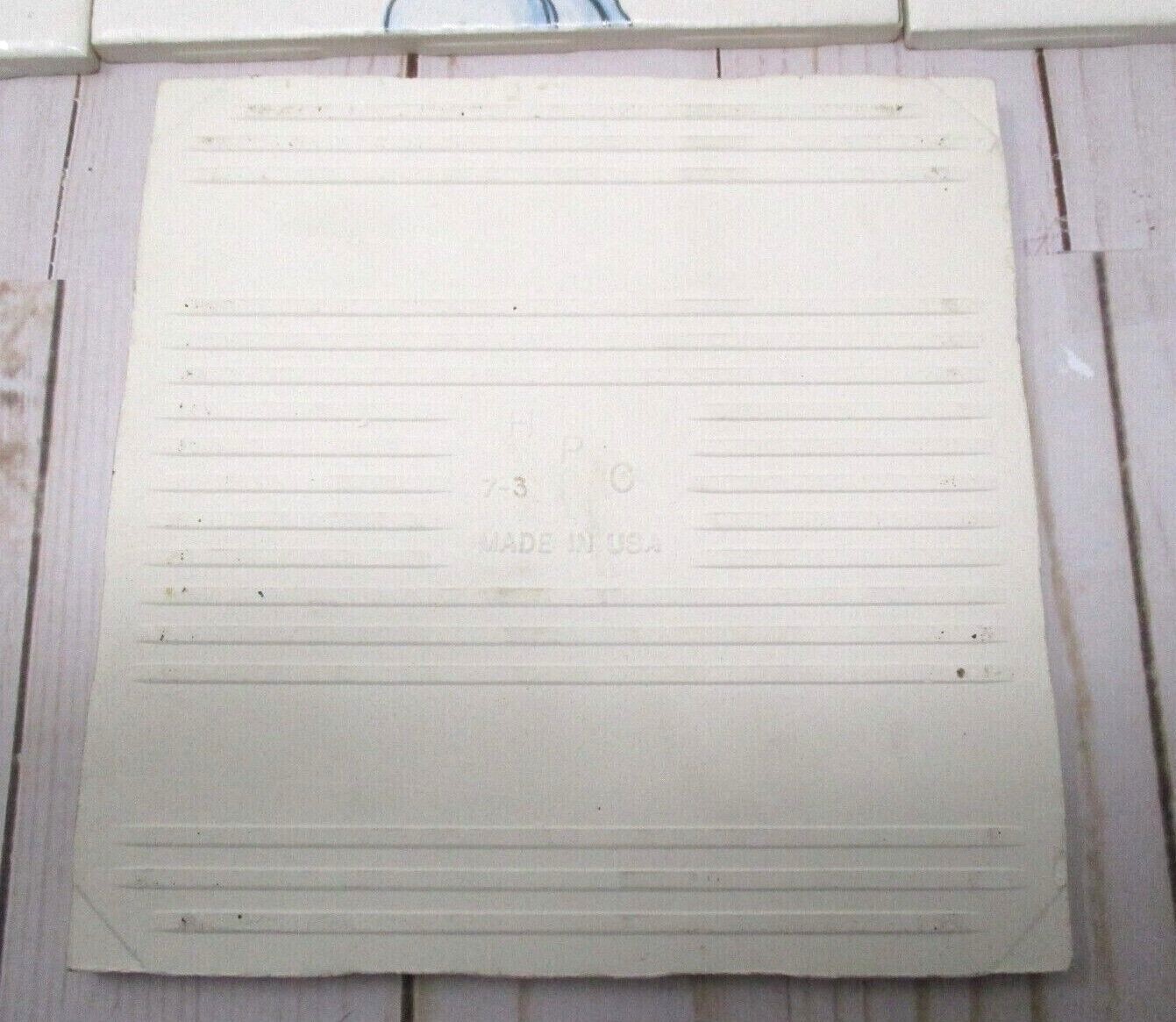 Ceramic Tile Back Splash Flower Basket Mural Country Farmhouse Floral Painted
