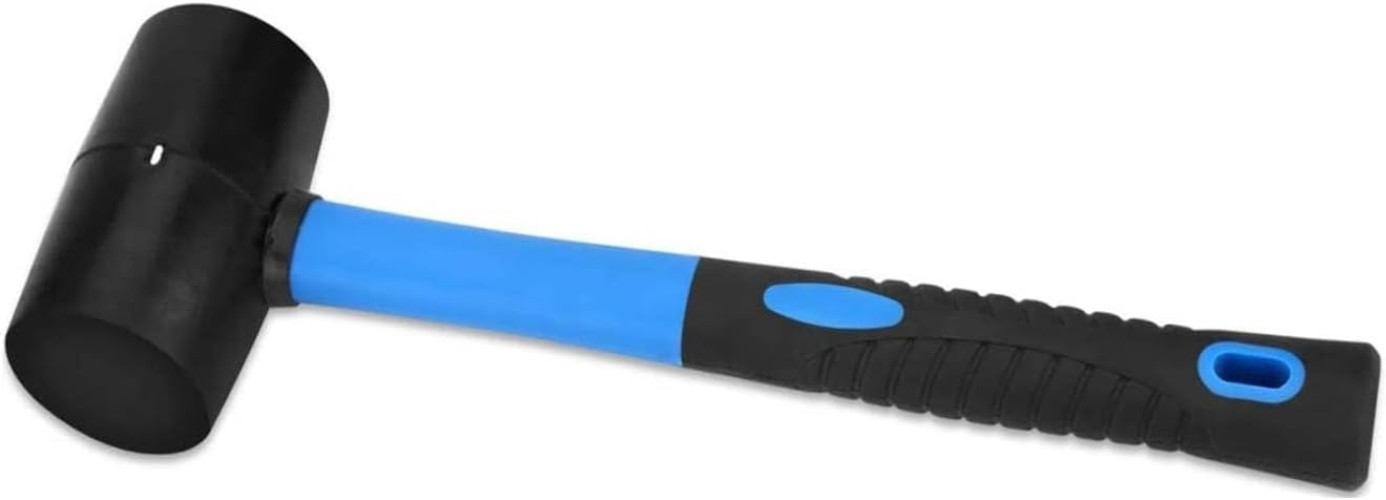 Plastic Mallet and Suction Cup Floor Gap Repair Tool for Smooth Floors